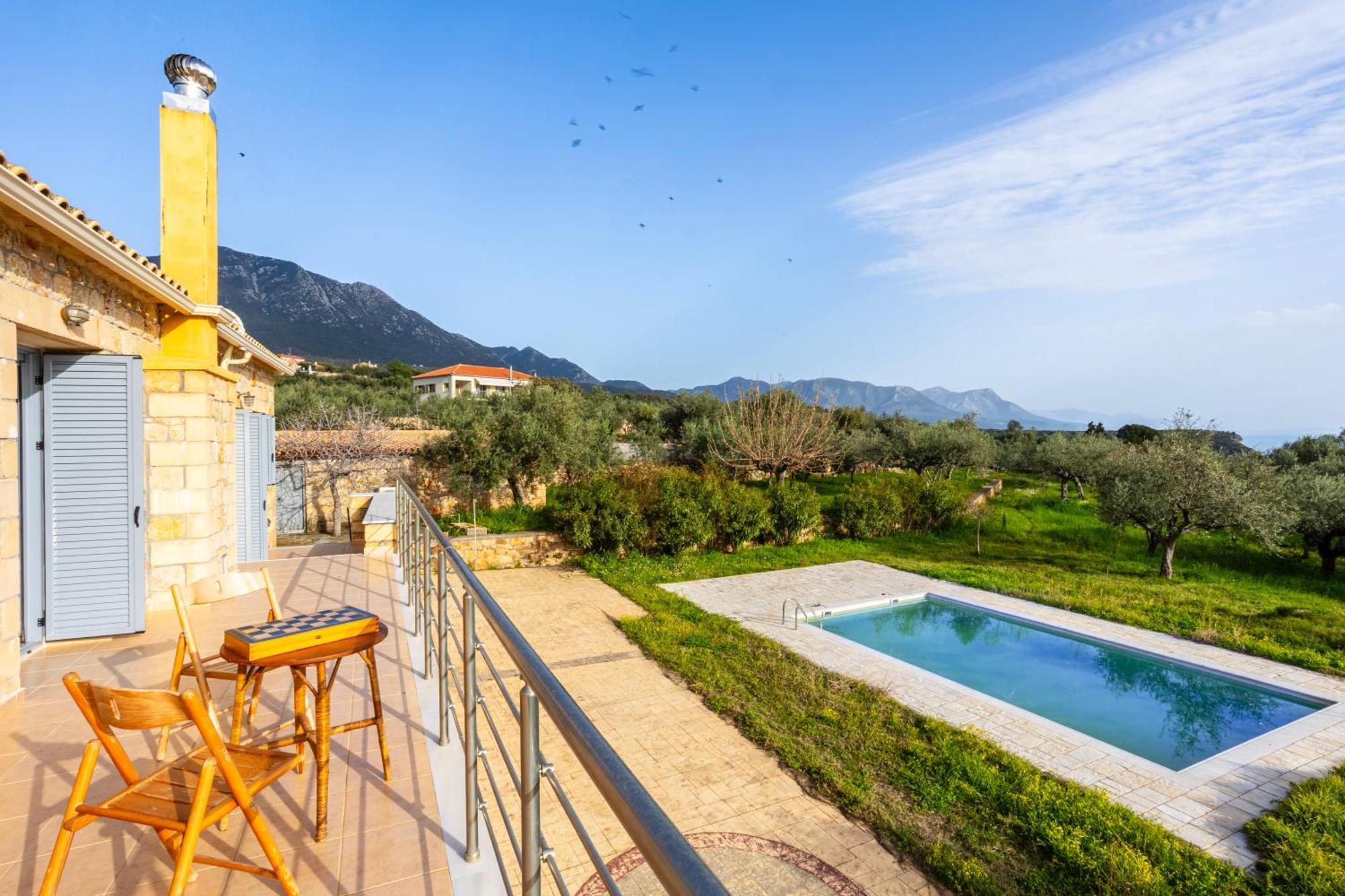 Villa Eleni - Private Pool Bliss Near Kardamili Proastion Екстер'єр фото