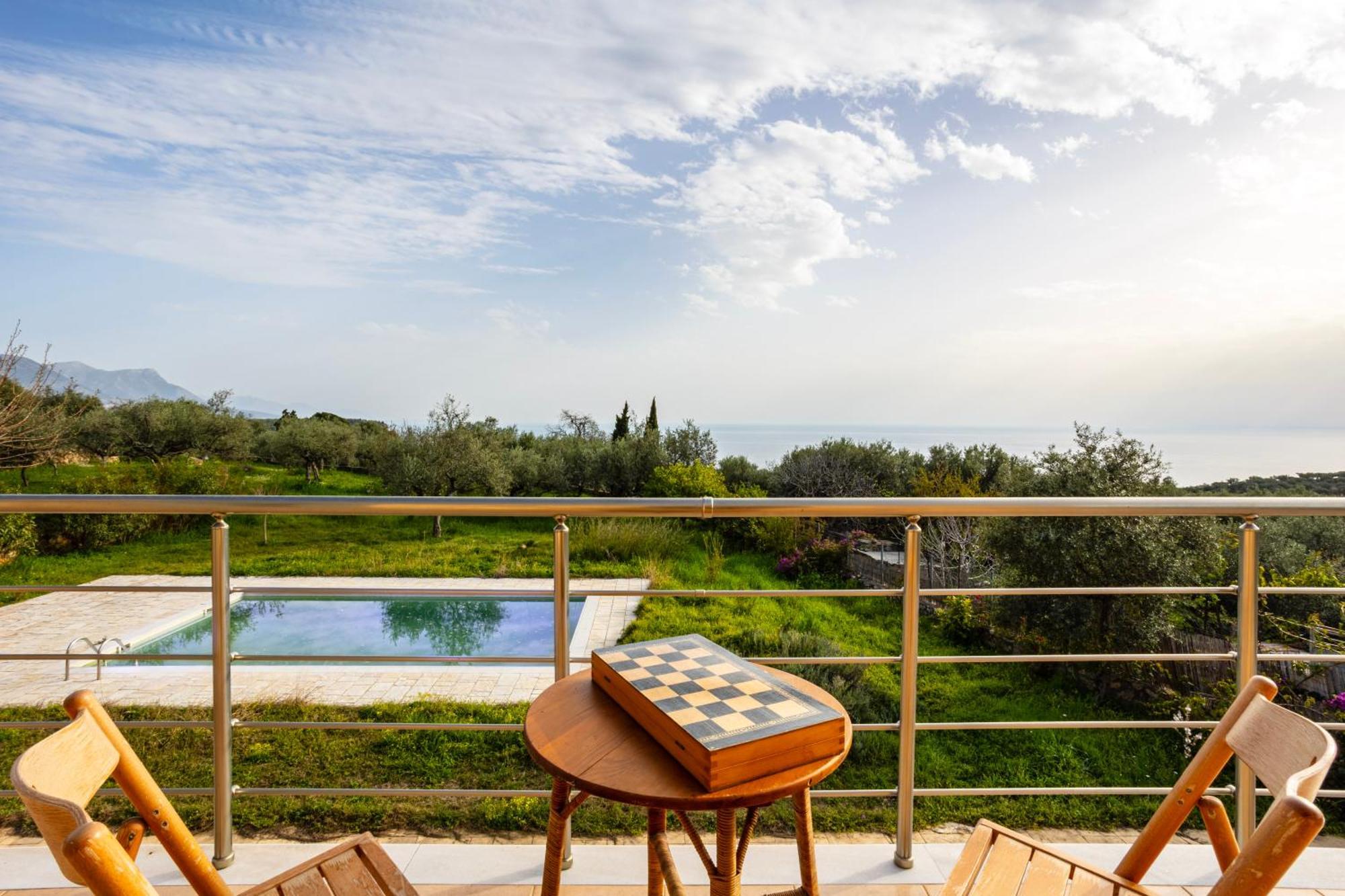Villa Eleni - Private Pool Bliss Near Kardamili Proastion Екстер'єр фото